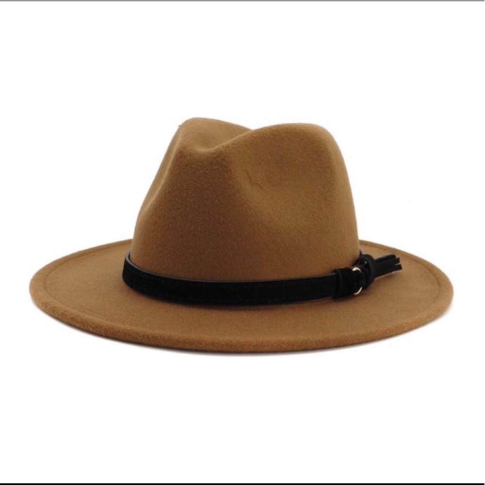 Nadine Camel Fedora Hat